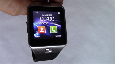 can any sim card go into a dz09 smart watch|Easily Install A SIM Card And Memory Card On The DZ09 .